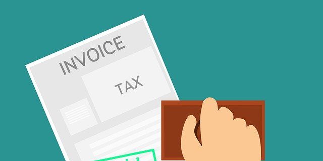 Tax Invoice Paid Stamp Accountant 