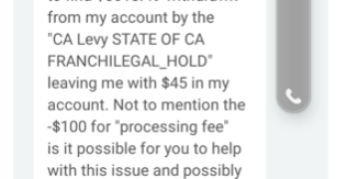 FTB Levies Bank Account