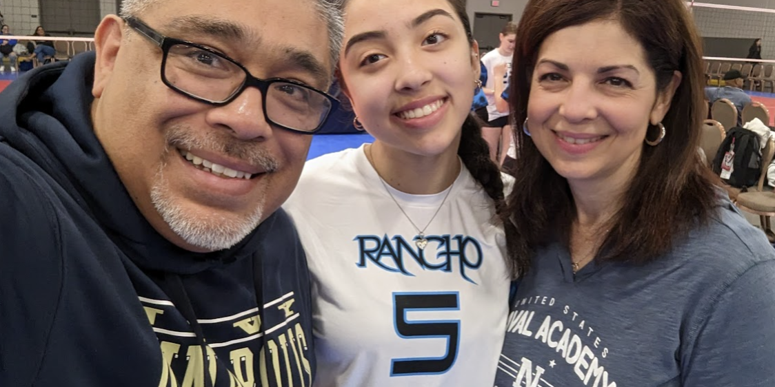 Bella Samaniego and Family at Red Rock Rave