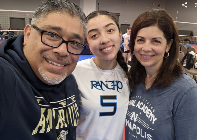 Bella Samaniego and Family at Red Rock Rave